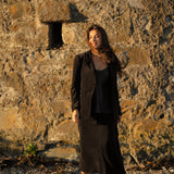 Jupe Cardessar noire - Velours bio