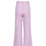 Ramblas Herringbone Pink - Linen