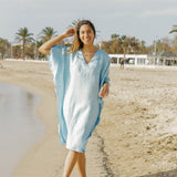 Robe Corail - Bleu Ciel