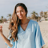 Robe Corail - Bleu Ciel