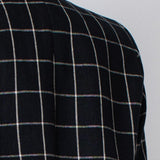 Gale, blazer à carreaux noirs