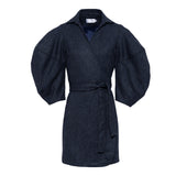 Robe Nerissa, bleu marine