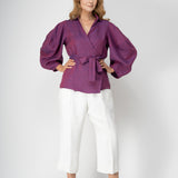 Blouse Nerissa, couleur violette