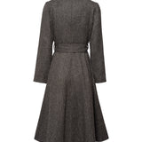 Manteau gris Palma - Tweed irlandais