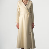Manteau Palma Maxy Blanc cassé
