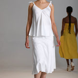 Blouse de porteur blanche
