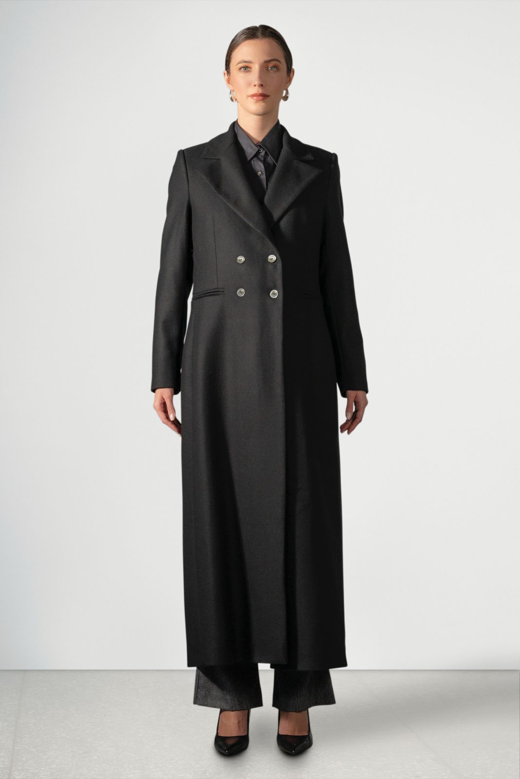 Manteau noir de Dublin
