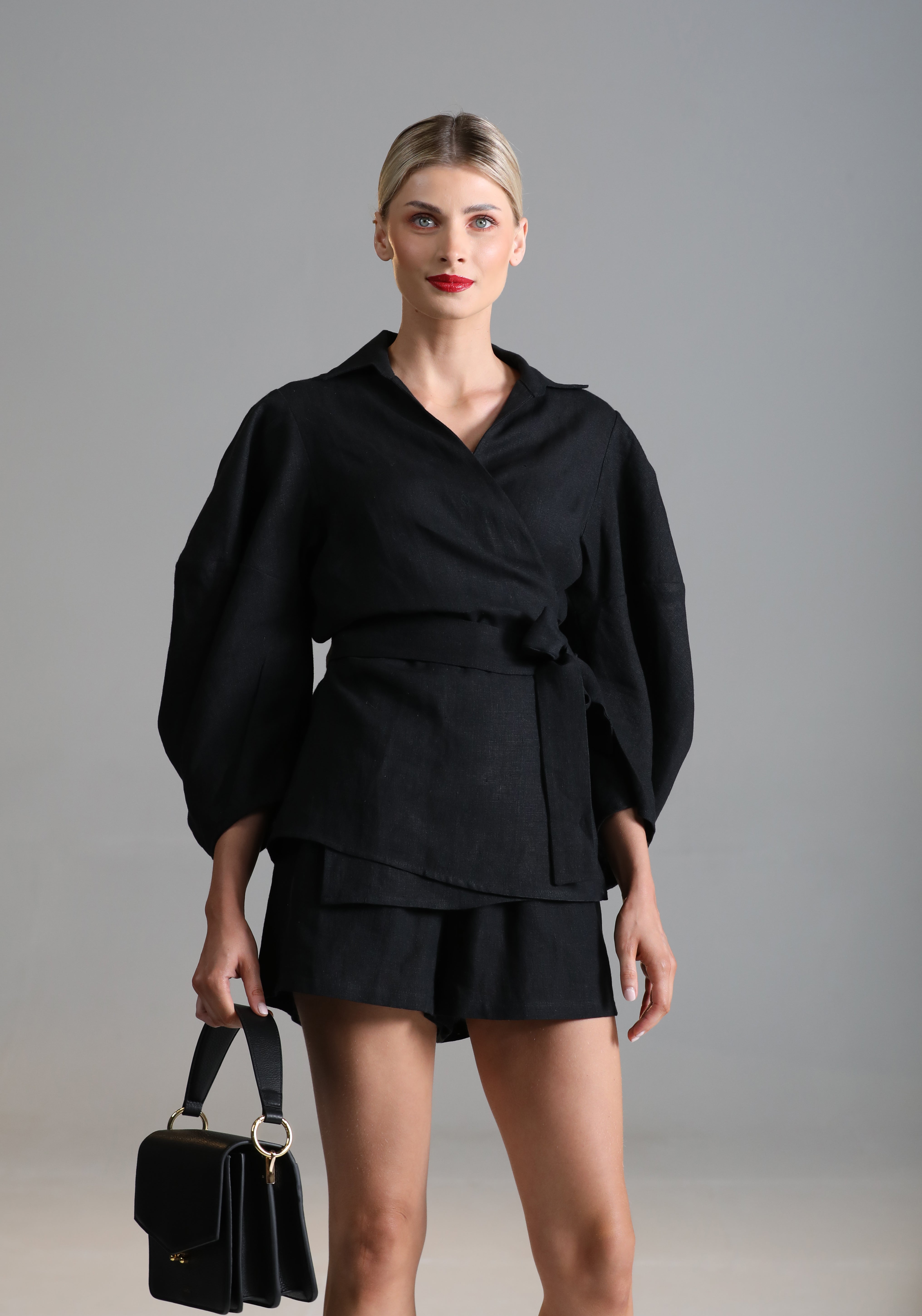 Blusa negra Nerissa
