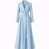 Palma Coat Maxi Sky Blue
