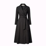 Palma Coat Black Linen