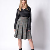 Palas Check Skirt