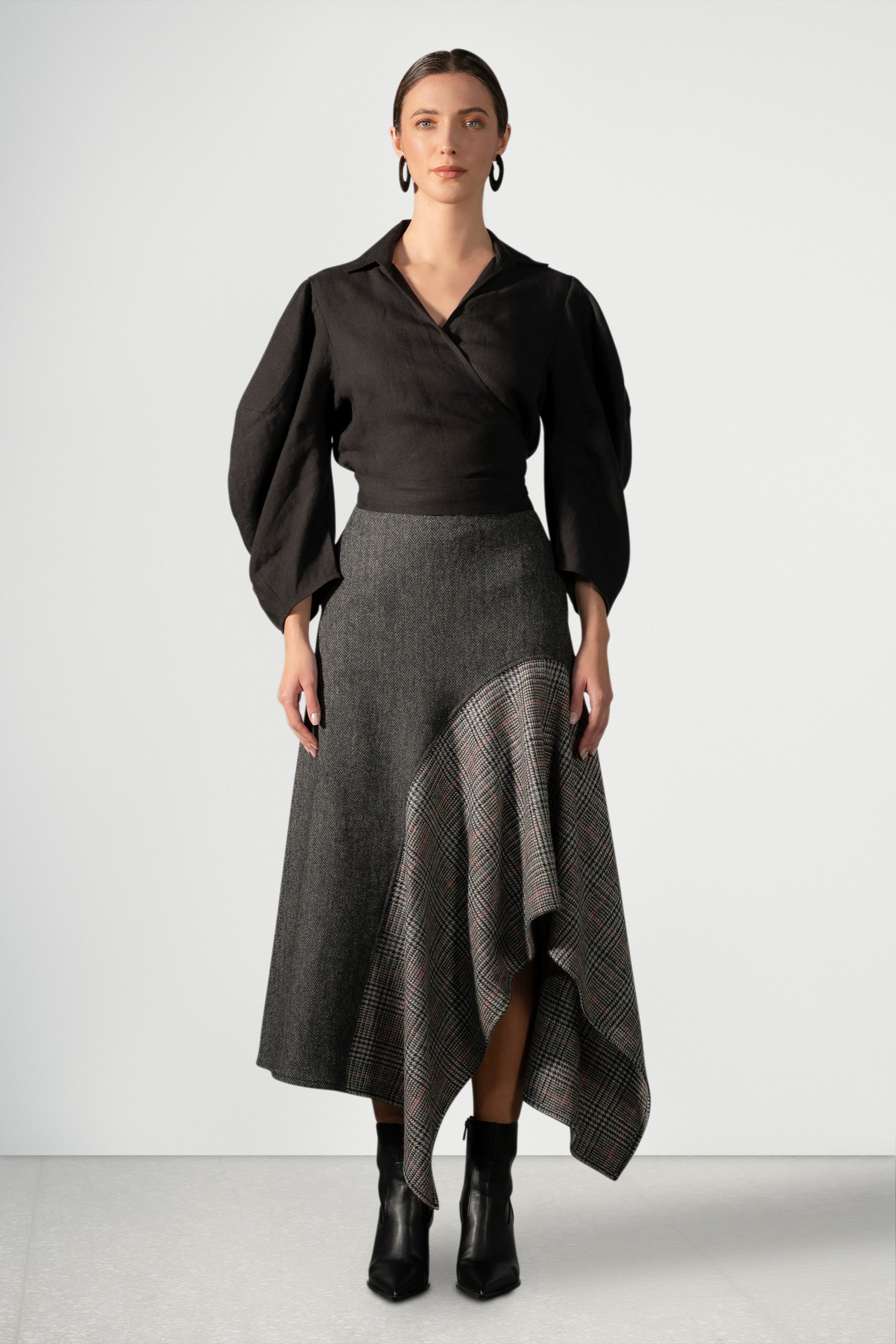 Nerissa Black Blouse