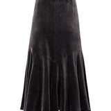 Cardessar Black Skirt - Organic Velvet