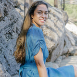 Cordelia Dress Blue