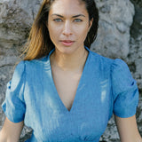 Cordelia Dress Blue