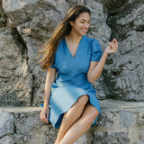 Cordelia Dress Blue