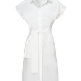 Deia Dress White