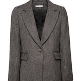 Gale Grey Blazer - Tweed