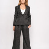 Gale Grey Blazer - Tweed