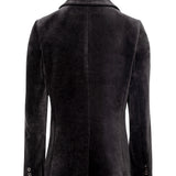 Gale Black Blazer - Organic Velvet