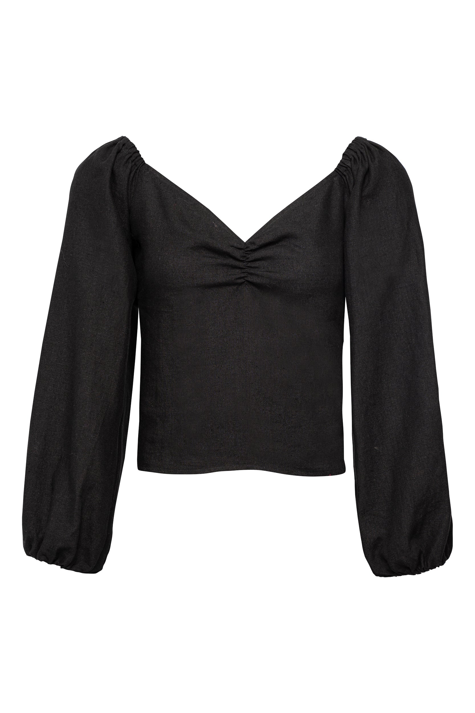 Kaia Black Blouse