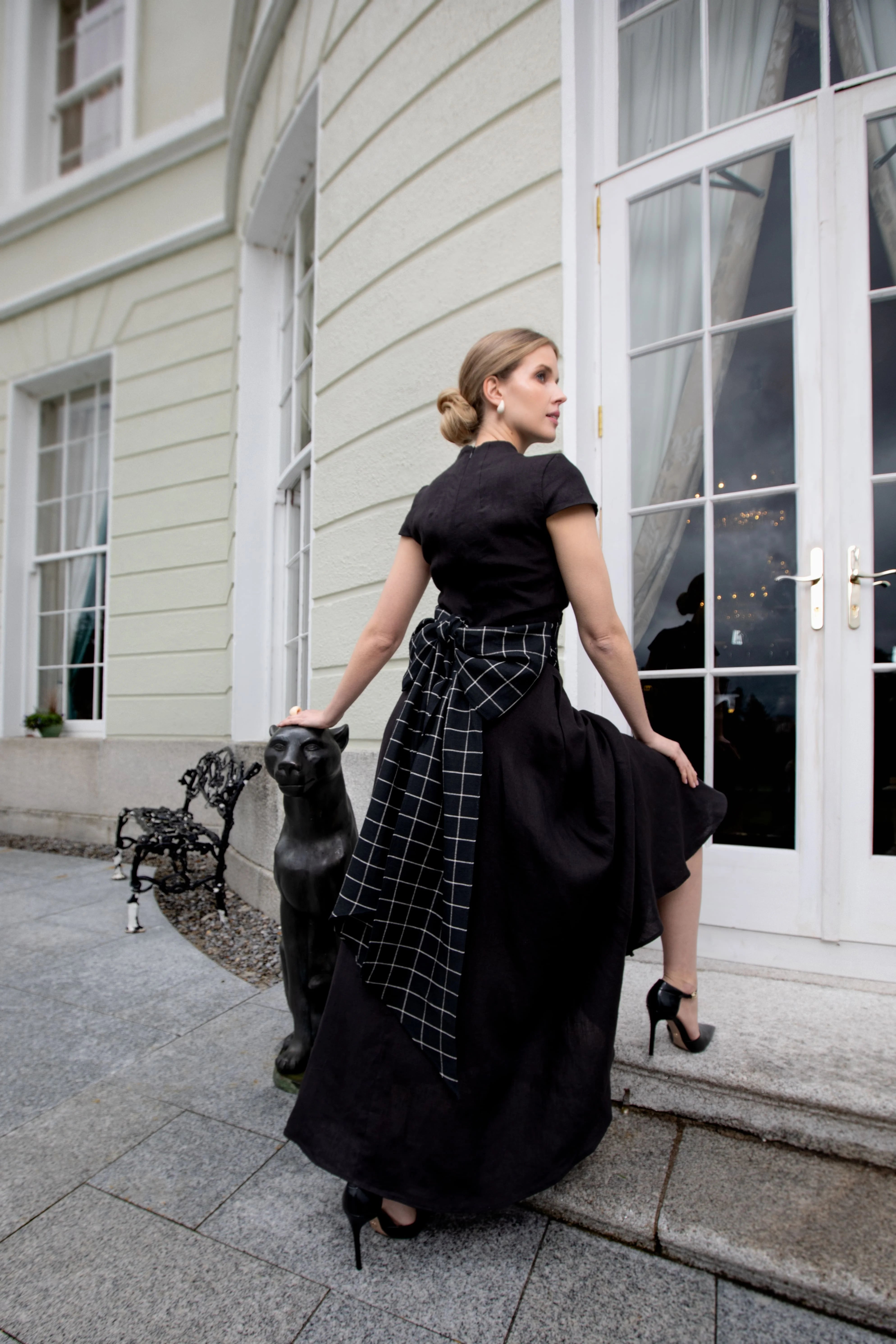 Kate Maxi Black Dress