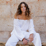 Lee White Blouse