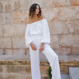 Lee White Blouse