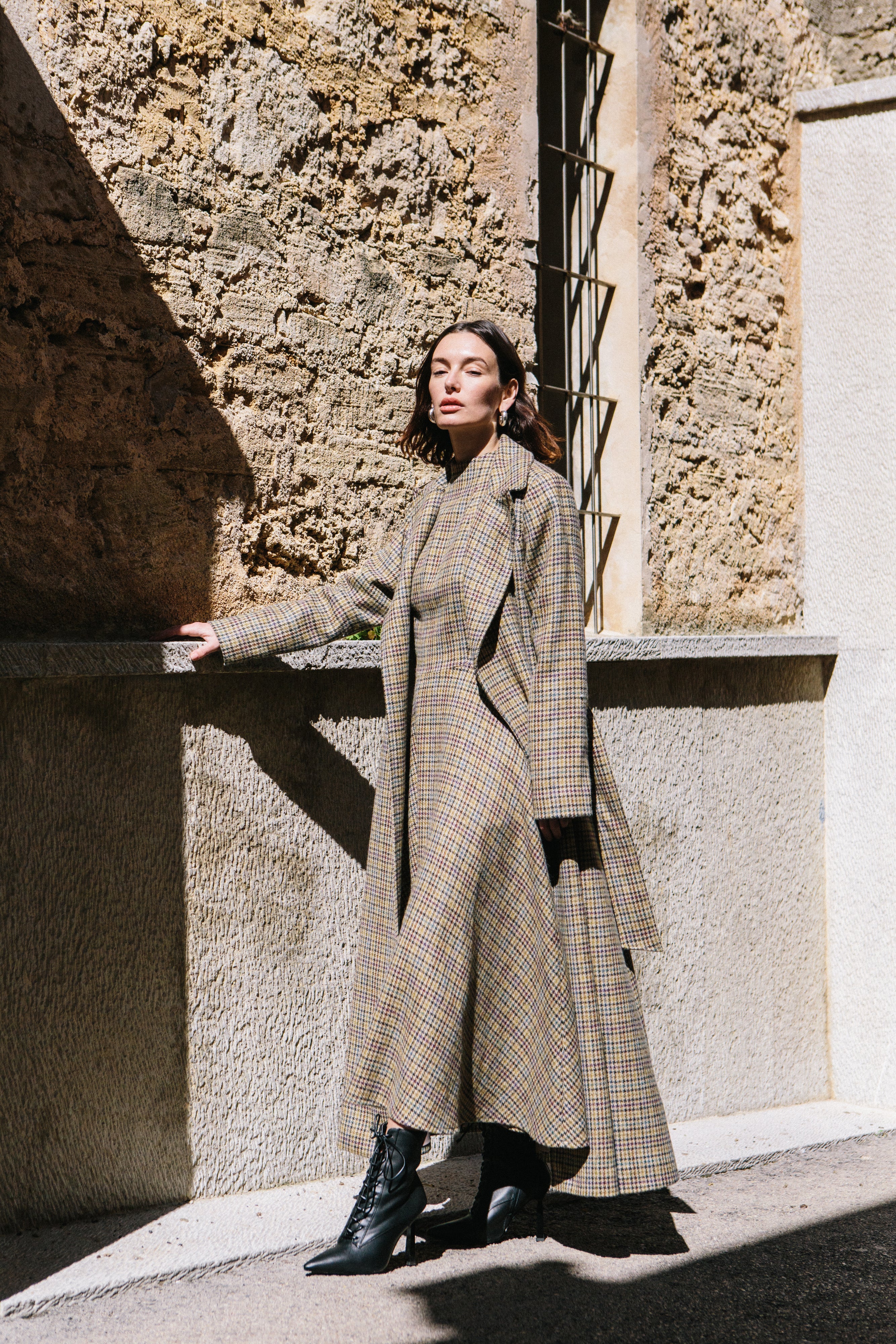 Palma Maxi Coat - Irish Tweed – Noema-james