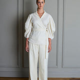 Blouse Nerissa Blanc cassé