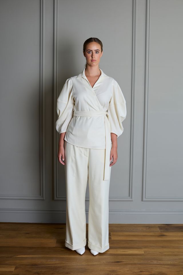 Blouse Nerissa Blanc cassé