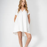 Sandy Dress White