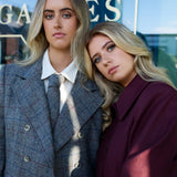 Laragh Coat in Burgundy
